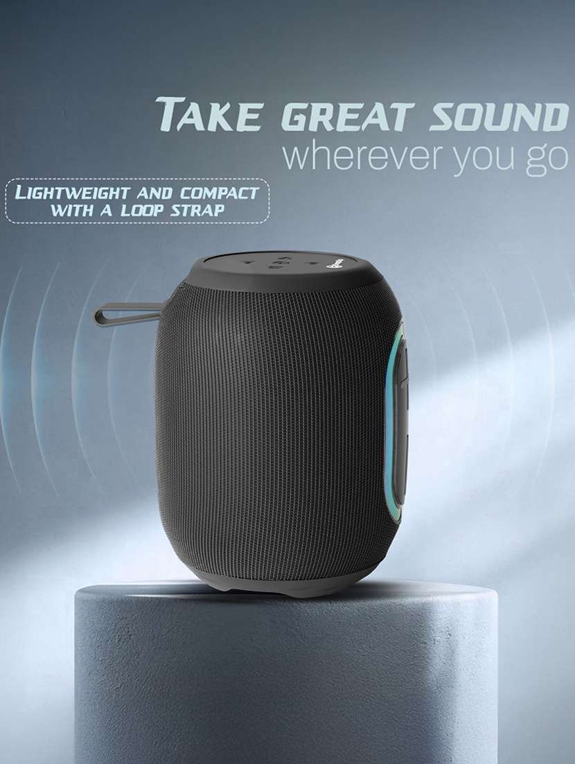 snapup groove bop portable bluetooth speaker (midnight black) - 21979317 -  Standard Image - 5