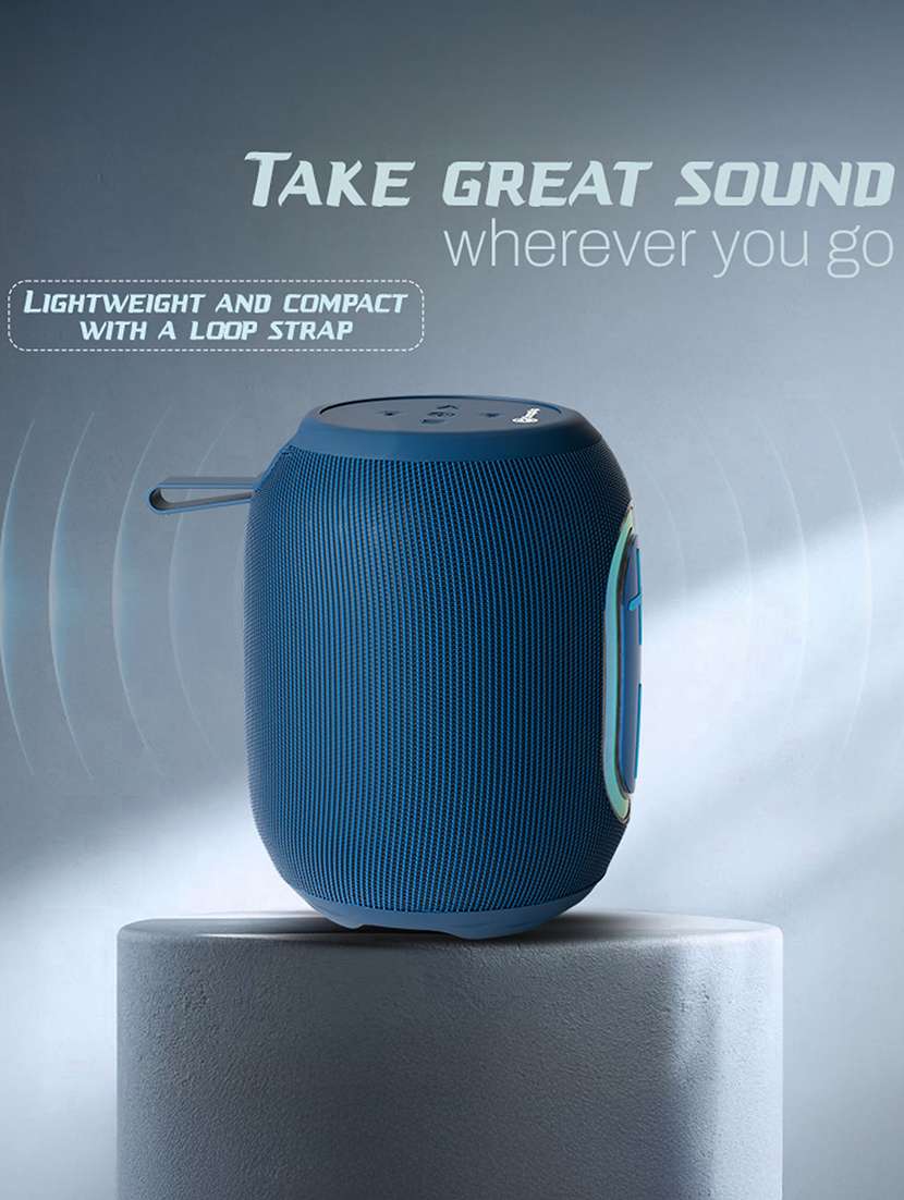 snapup groove bop portable bluetooth speaker (tropical blue) - 21979318 -  Standard Image - 5
