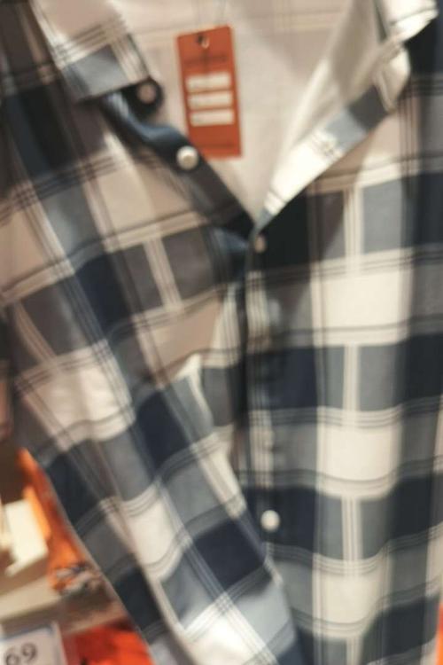 off white tencel casual shirt - 21979374 - Standard Image - 0