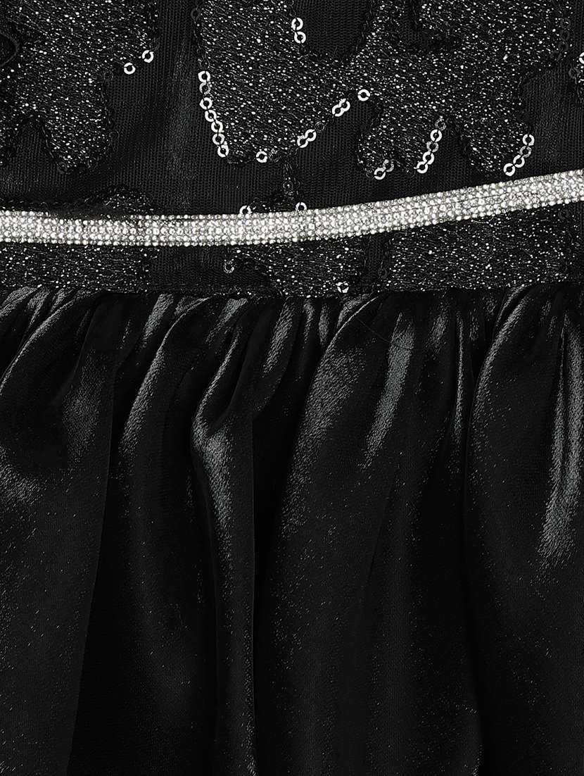 girls embellished sleeveless flared frock - 21979378 -  Standard Image - 3