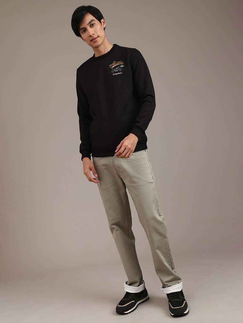 men printed long sleeve sweatshirt - 21979439 -  Standard Image - 5