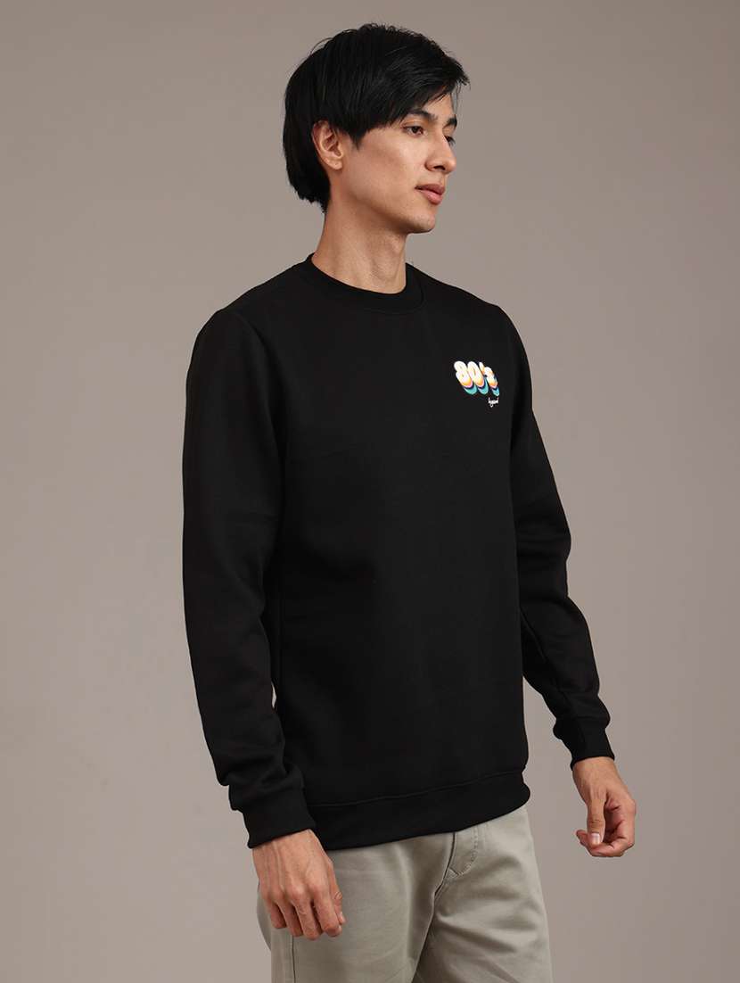 men printed long sleeve sweatshirt - 21979440 -  Standard Image - 3