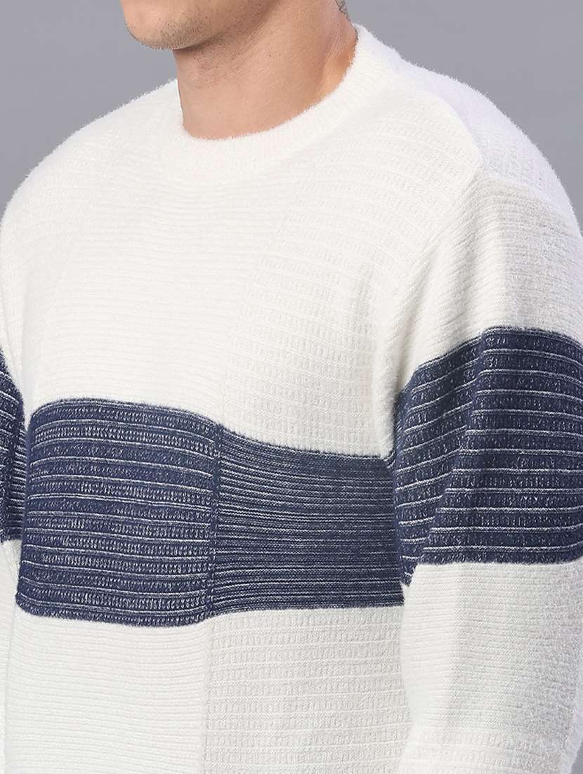 men self design long sleeve regular fit pullover  - 21979448 -  Standard Image - 5