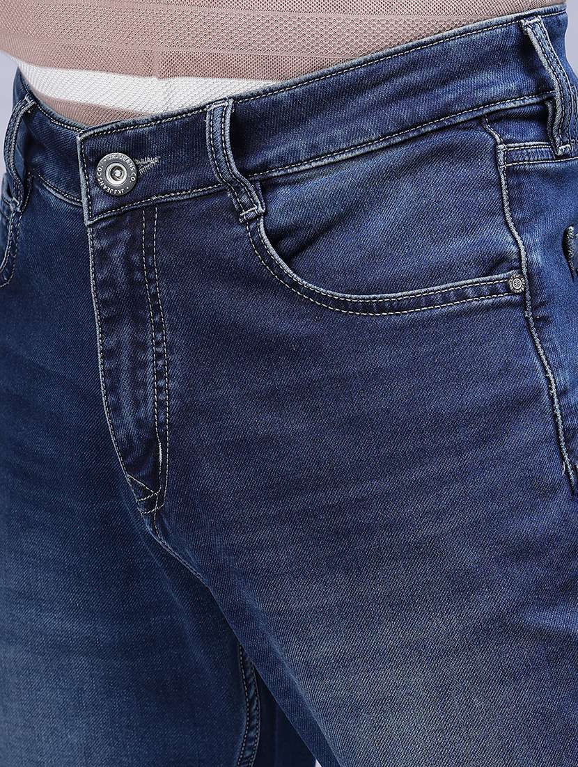 men washed mid rise full length jeans - 21979450 -  Standard Image - 5