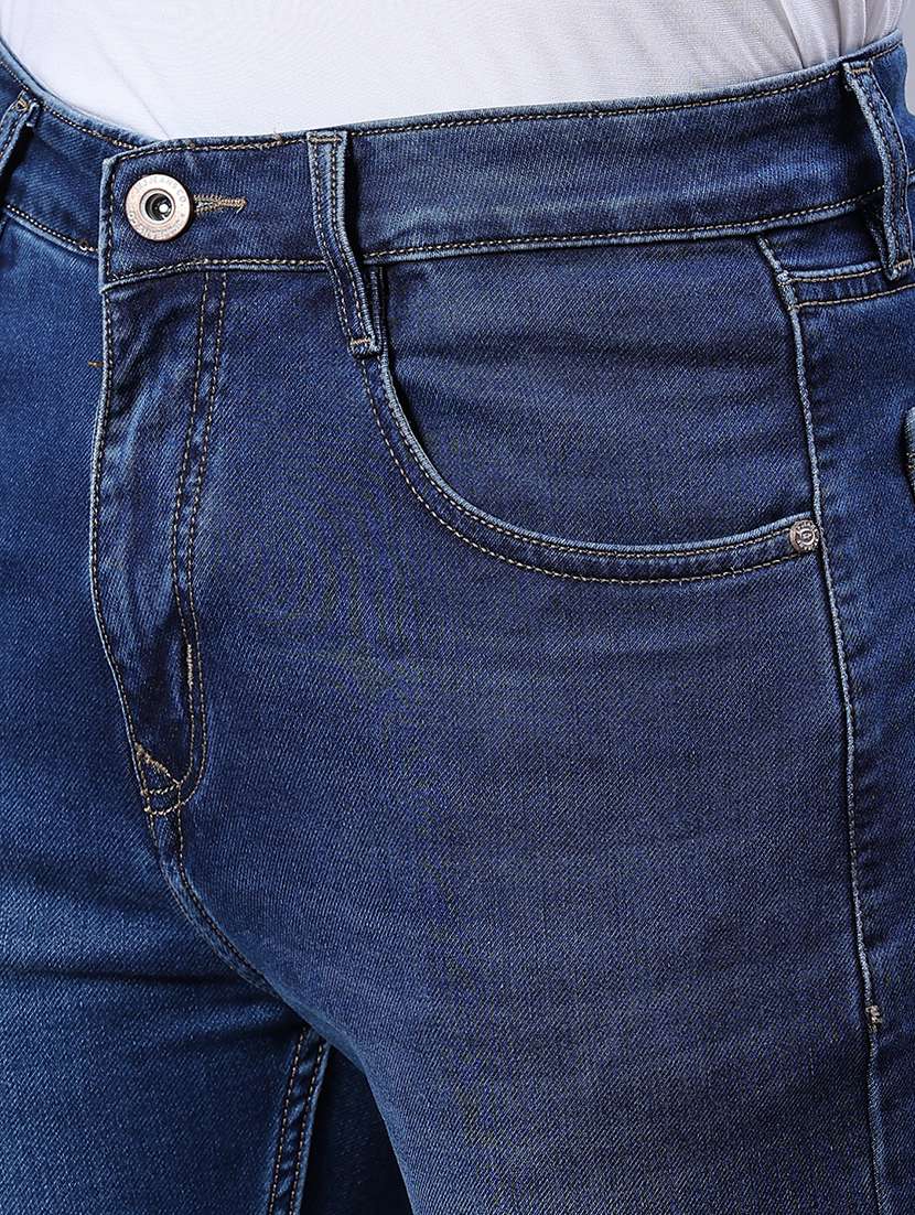 blue cotton jeans - 21979451 -  Standard Image - 5