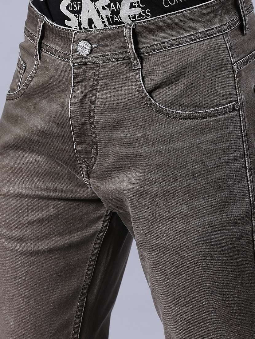 men washed mid rise full length jeans - 21979465 -  Standard Image - 5