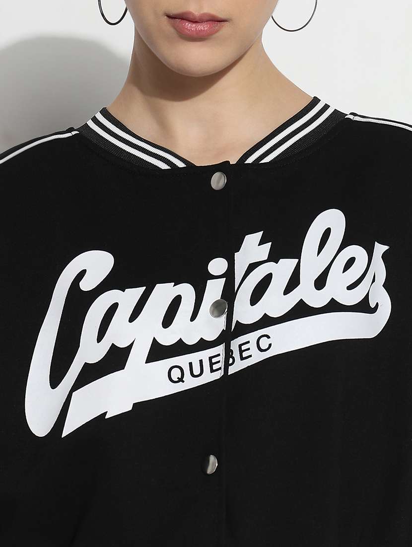 women printed crop jacket and skirt co-ord set - 21979727 -  Standard Image - 5