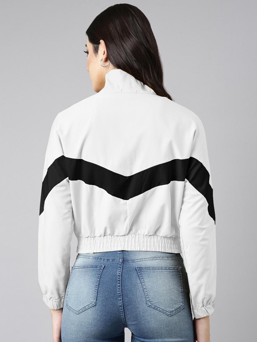 women tapered long sleeve wincheater jacket - 21979830 - Standard Image - 3