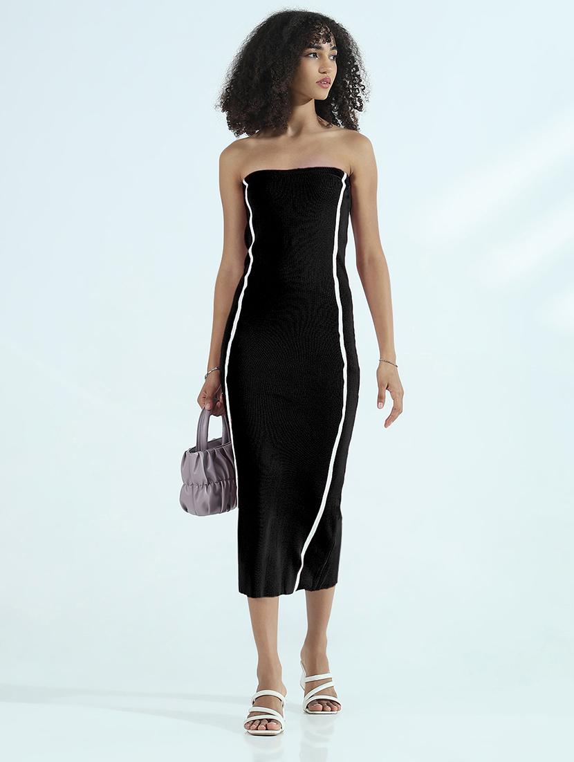 women black tapered tube bodycon dress - 21979863 - Zoom Image - 0