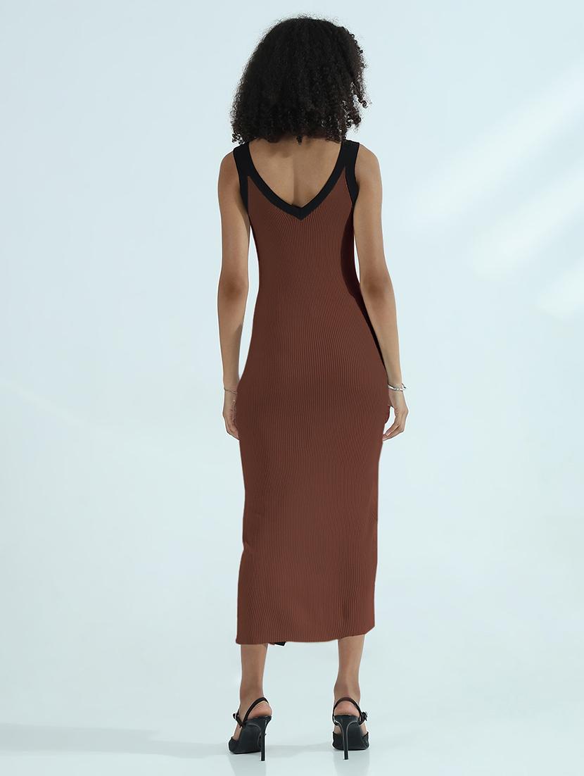 women tapered shoulder strap bodycon dress - 21979865 - Standard Image - 3