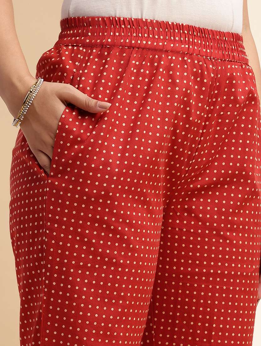 women three quarter sleeve kurta pant with dupatta set - 21980050 -  Standard Image - 5