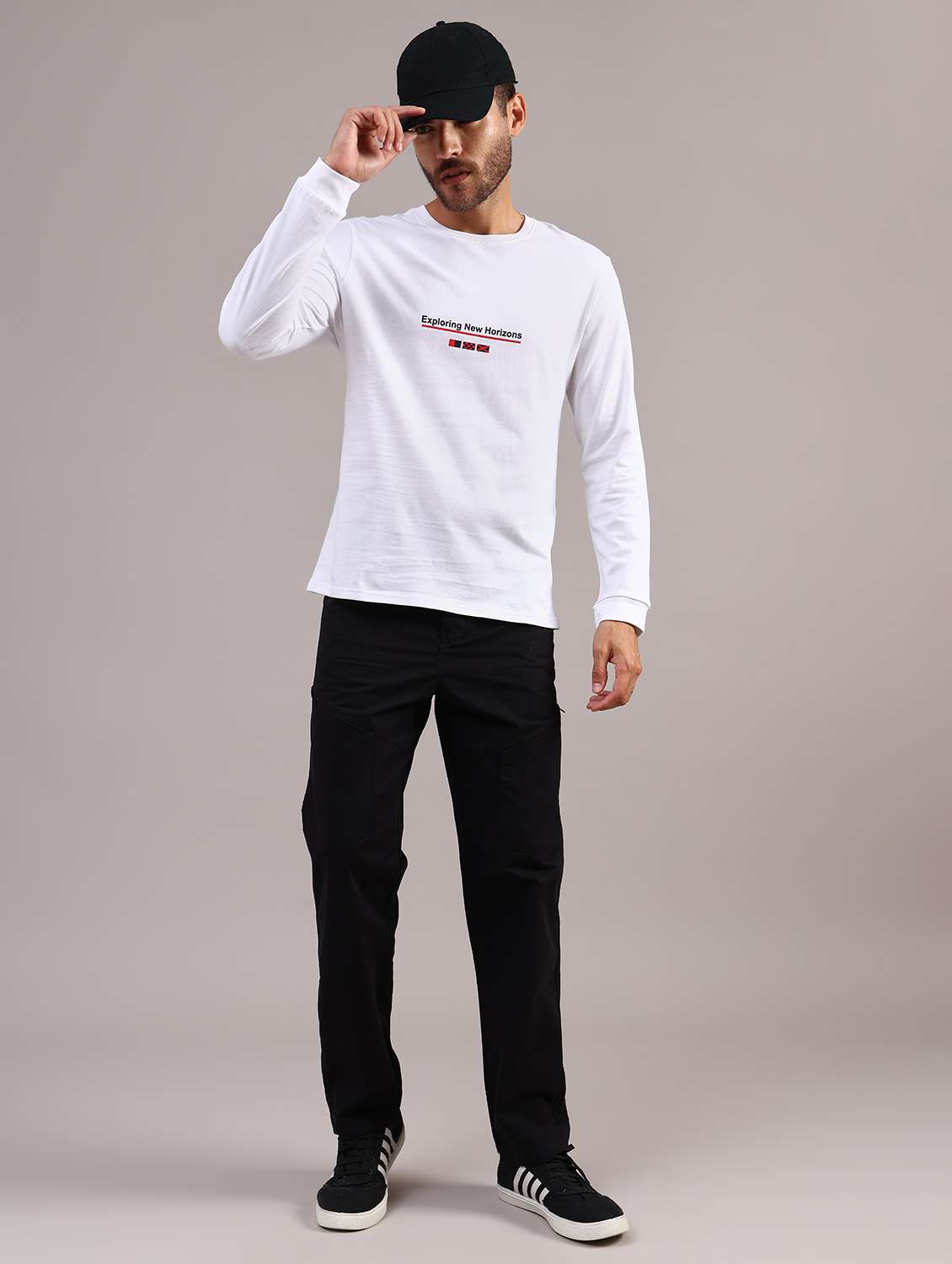 women solid mid rise staright fit chinos  - 21980493 -  Standard Image - 5