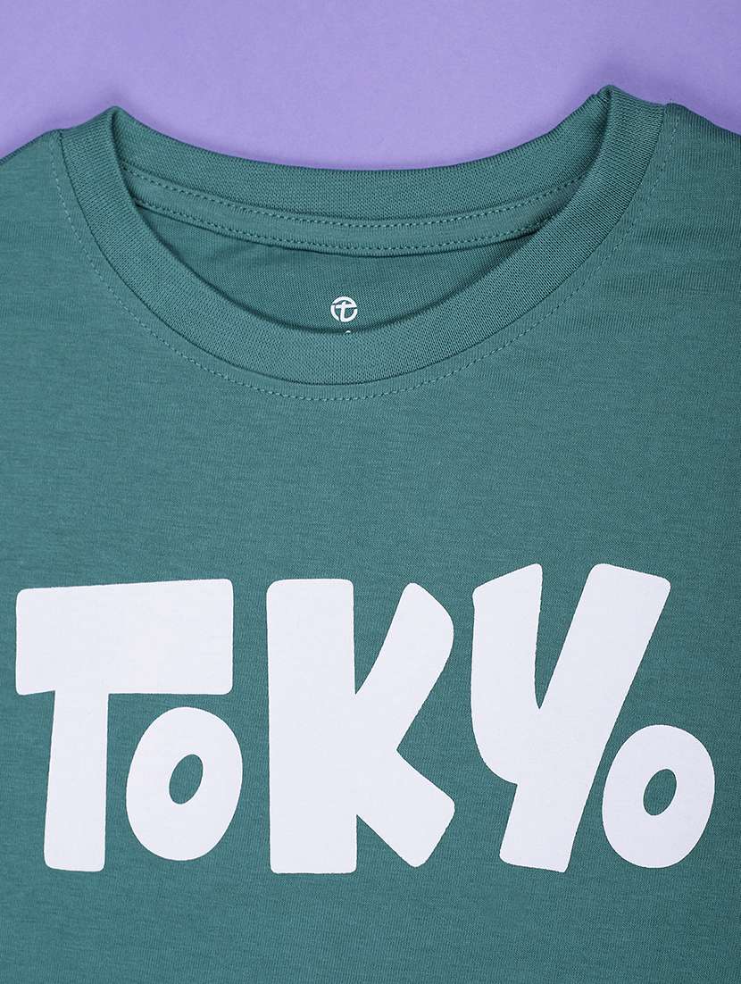 boys chest print long sleeve t-shirt - 21980558 -  Standard Image - 3