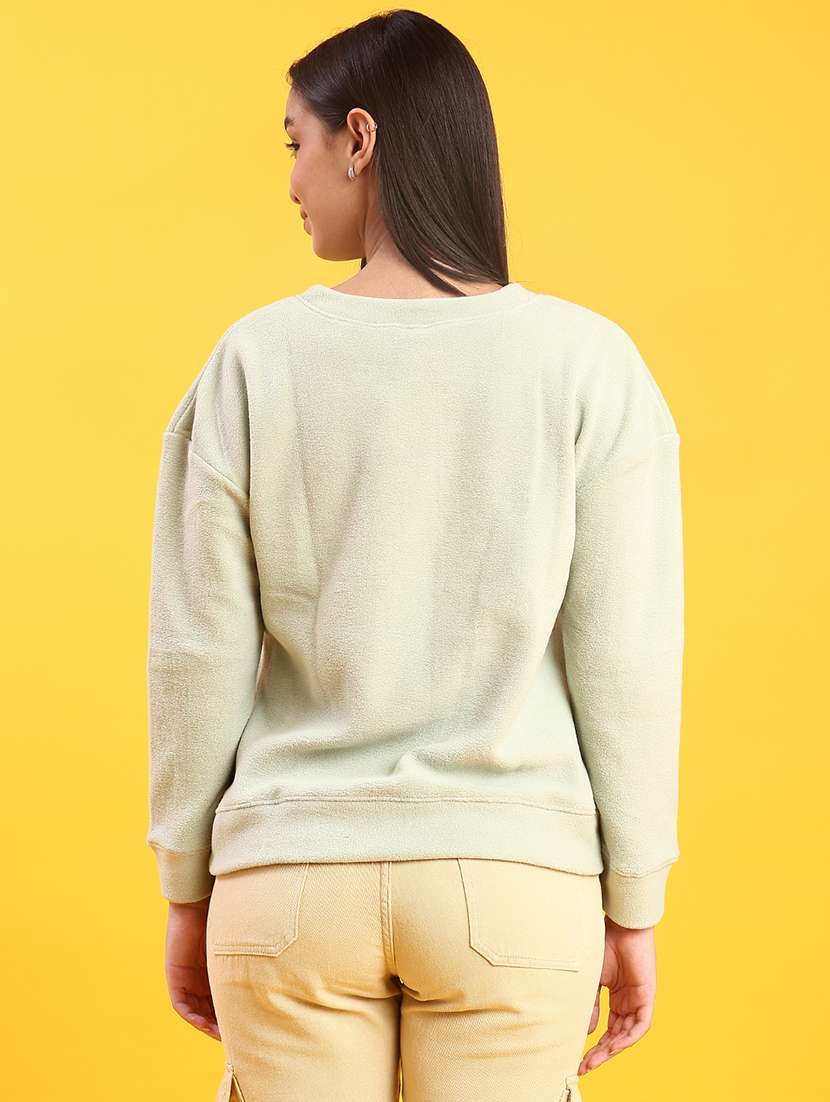 women printed long sleeve sweatshirt - 21980754 -  Standard Image - 3