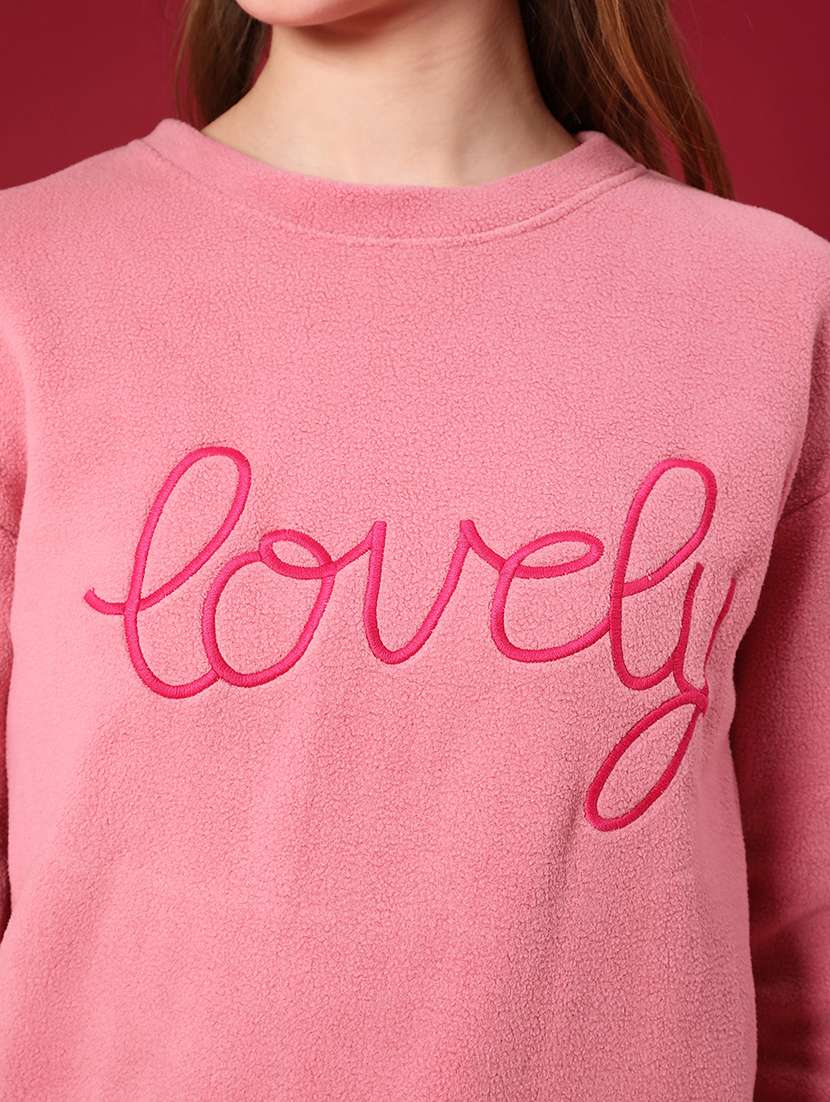 women printed long sleeve sweatshirt - 21980755 -  Standard Image - 5