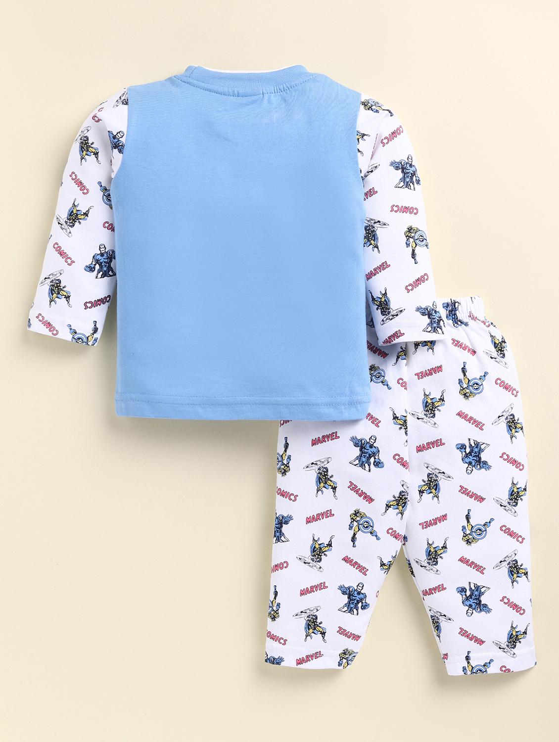 kids pack of 2 printed full length set - 21980887 - Standard Image - 3