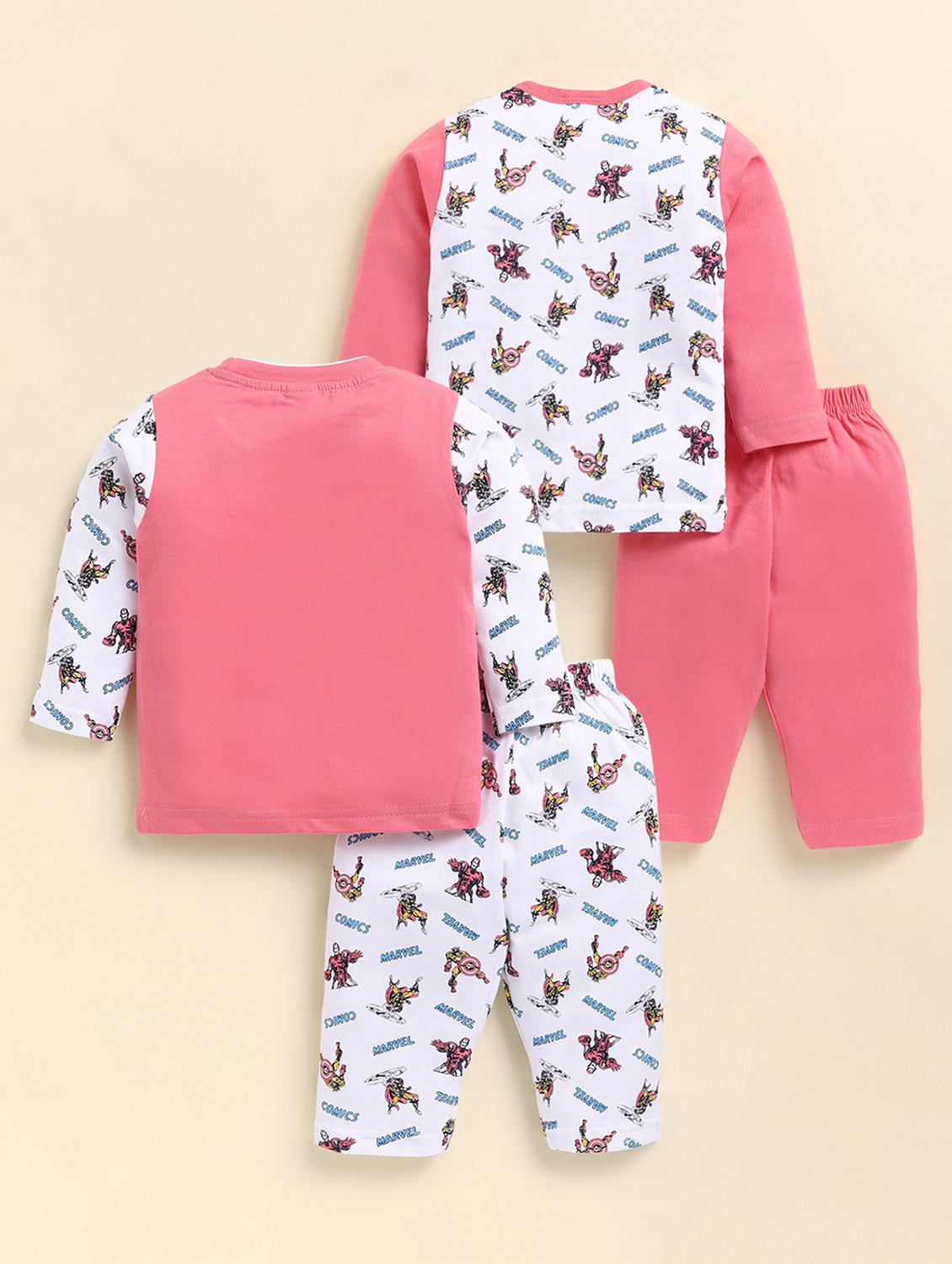kids pack of 2 printed full length set - 21980889 - Standard Image - 3