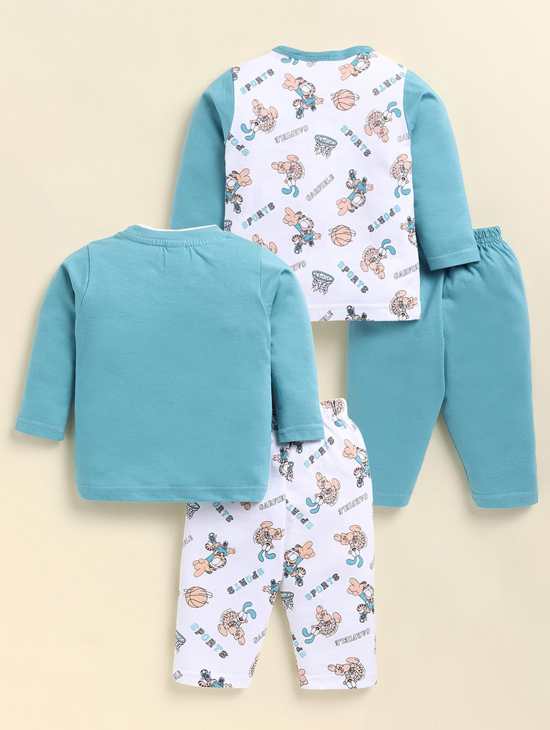kids pack of 2 printed full length set - 21980890 - Standard Image - 3
