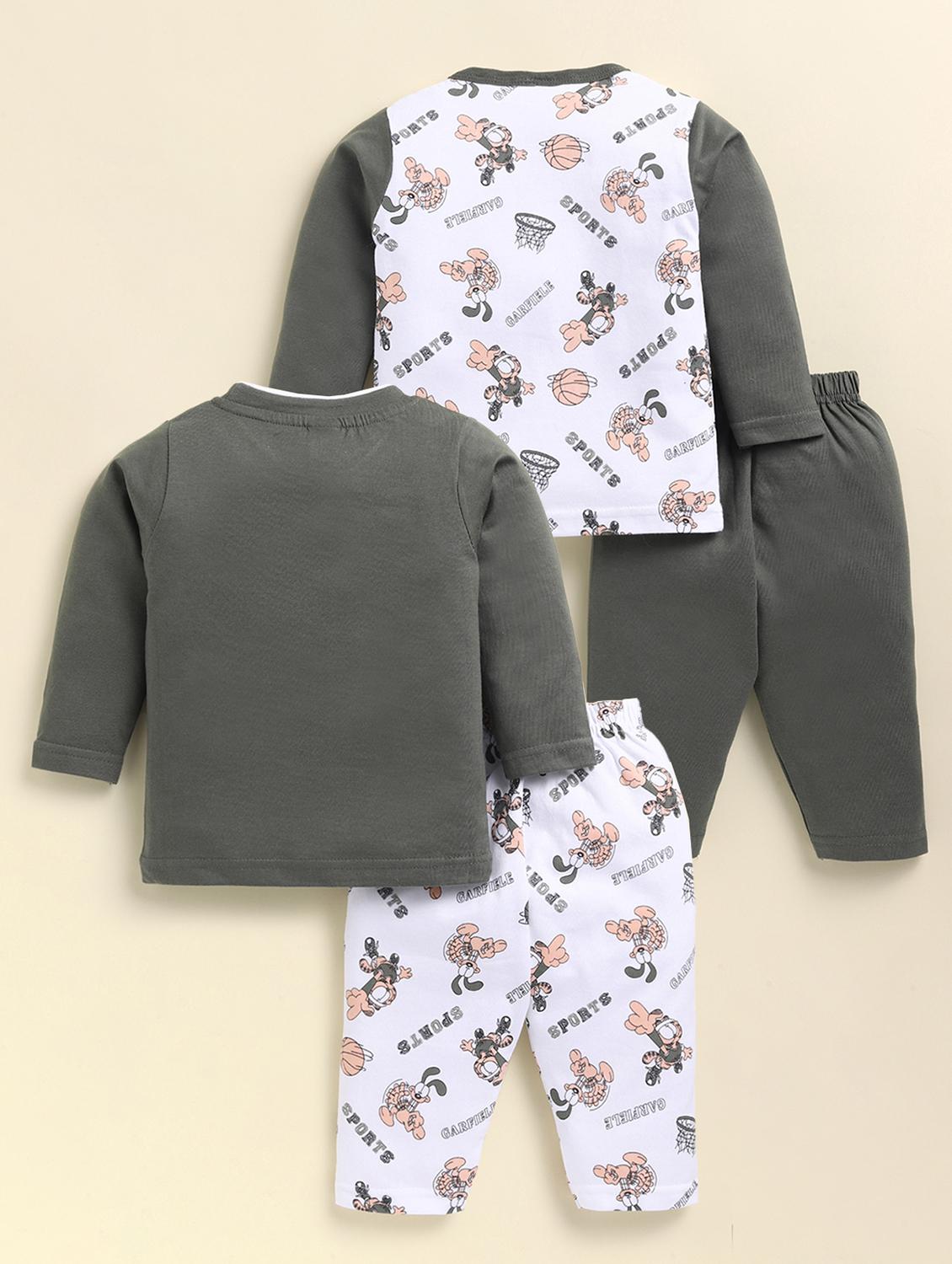 kids pack of 2 printed full length set - 21980892 - Standard Image - 3