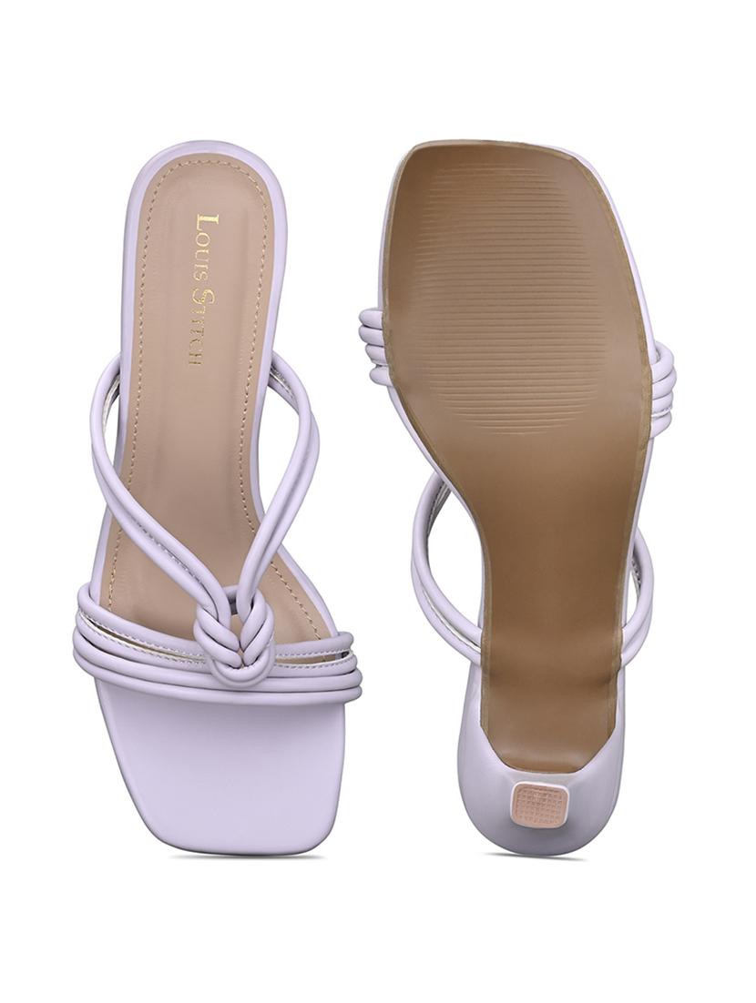 women solid slip on heels - 21980919 - Standard Image - 3