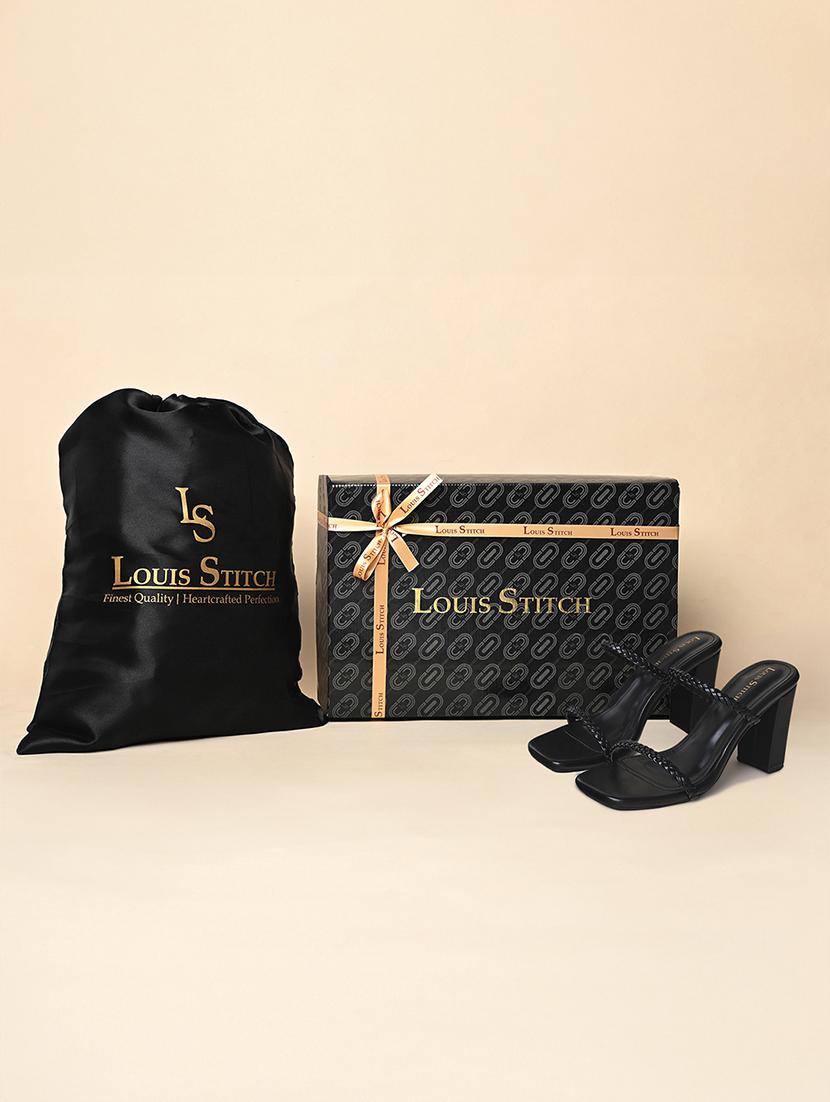 black pu mules sandals - 21980927 - Standard Image - 5
