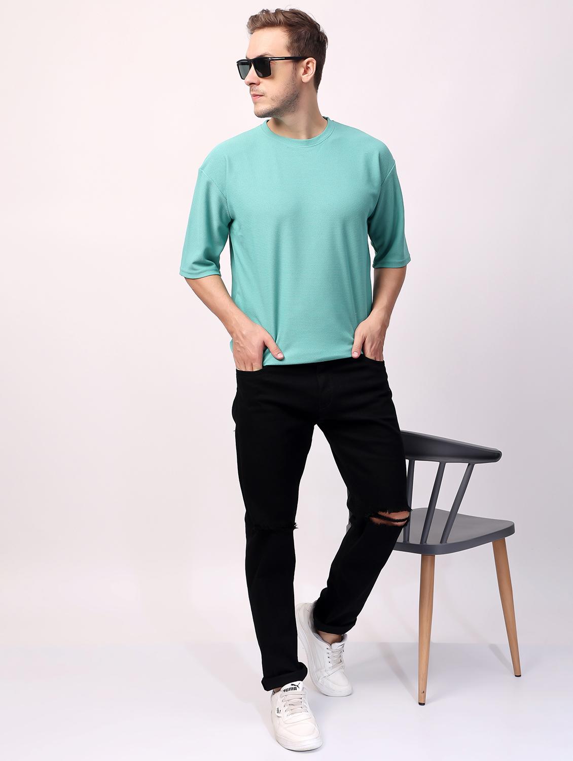 men black mid rise full length jeans - 21980963 - Standard Image - 3
