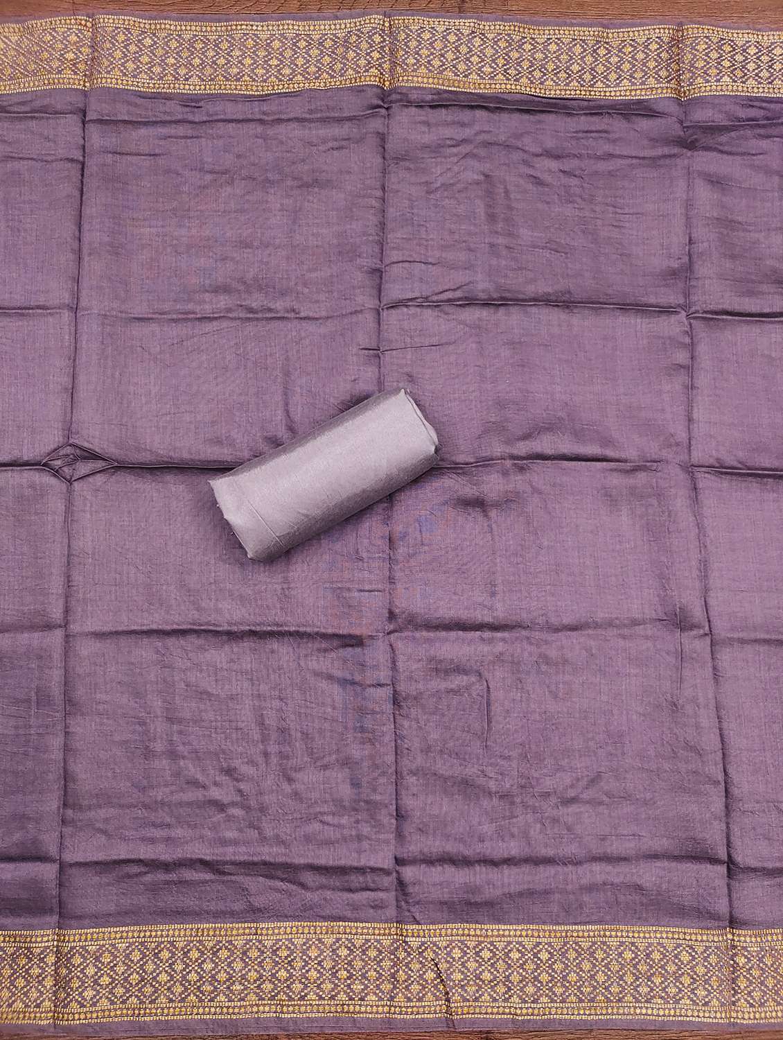 women solid with work embroidered unstitched suit set - 21981019 -  Standard Image - 3