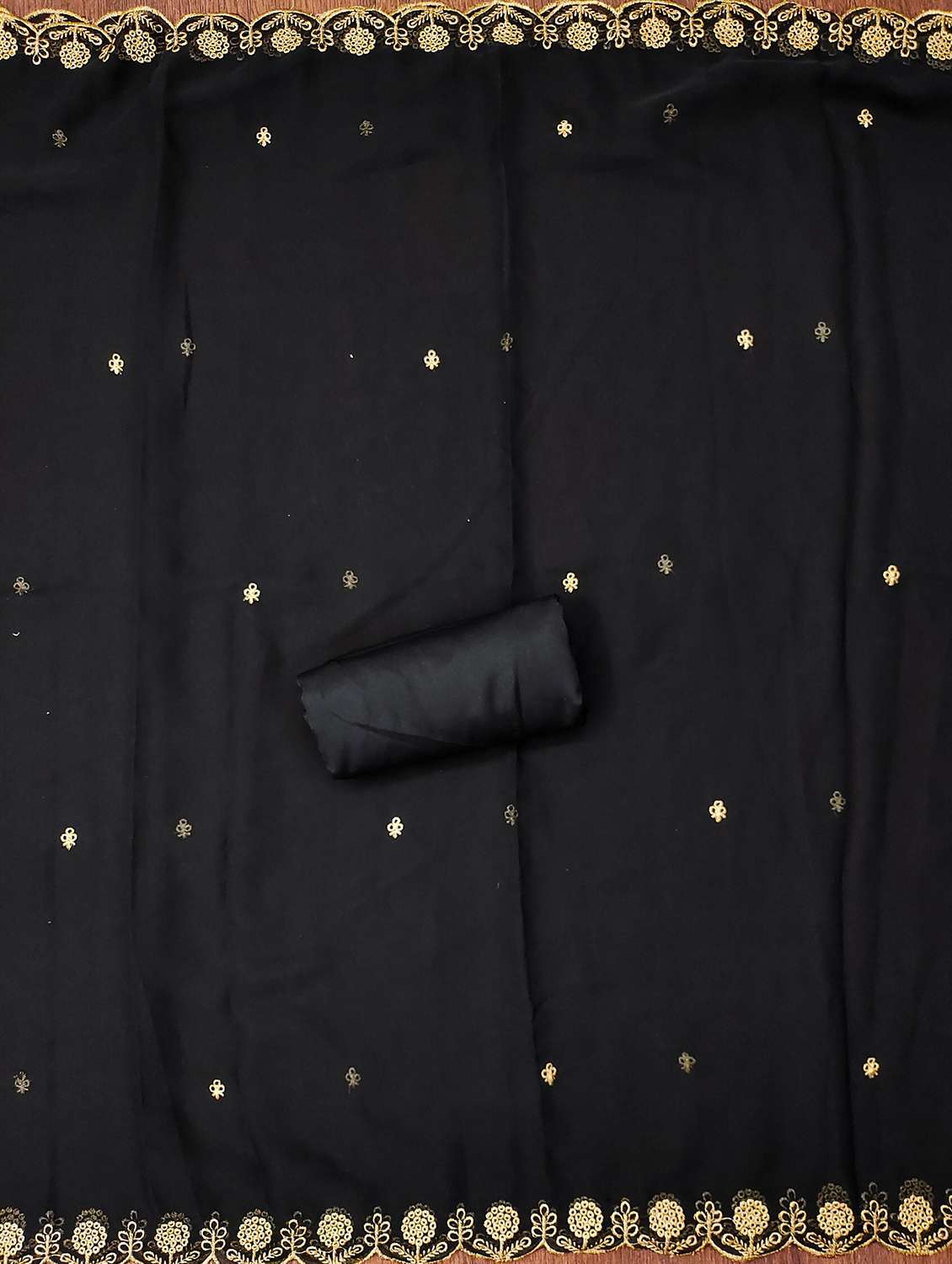 women embroidered unstitched suit set - 21981224 -  Standard Image - 3