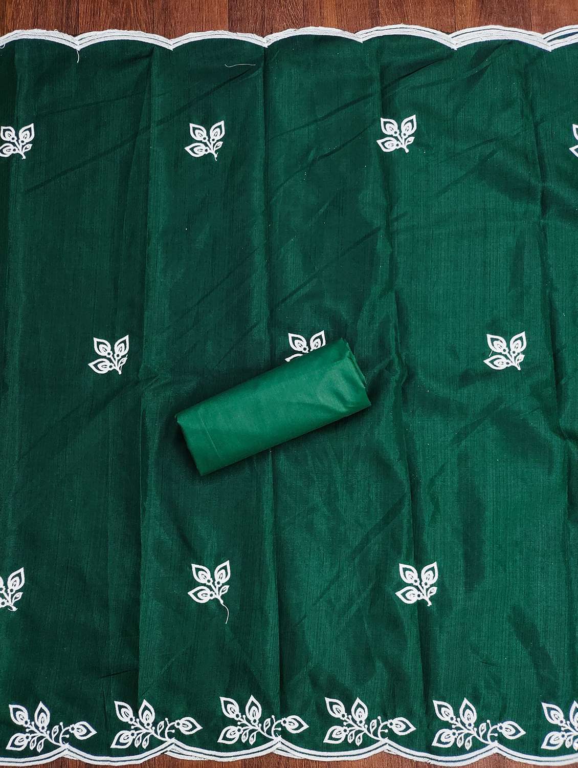 women embroidered unstitched suit set - 21981228 -  Standard Image - 3