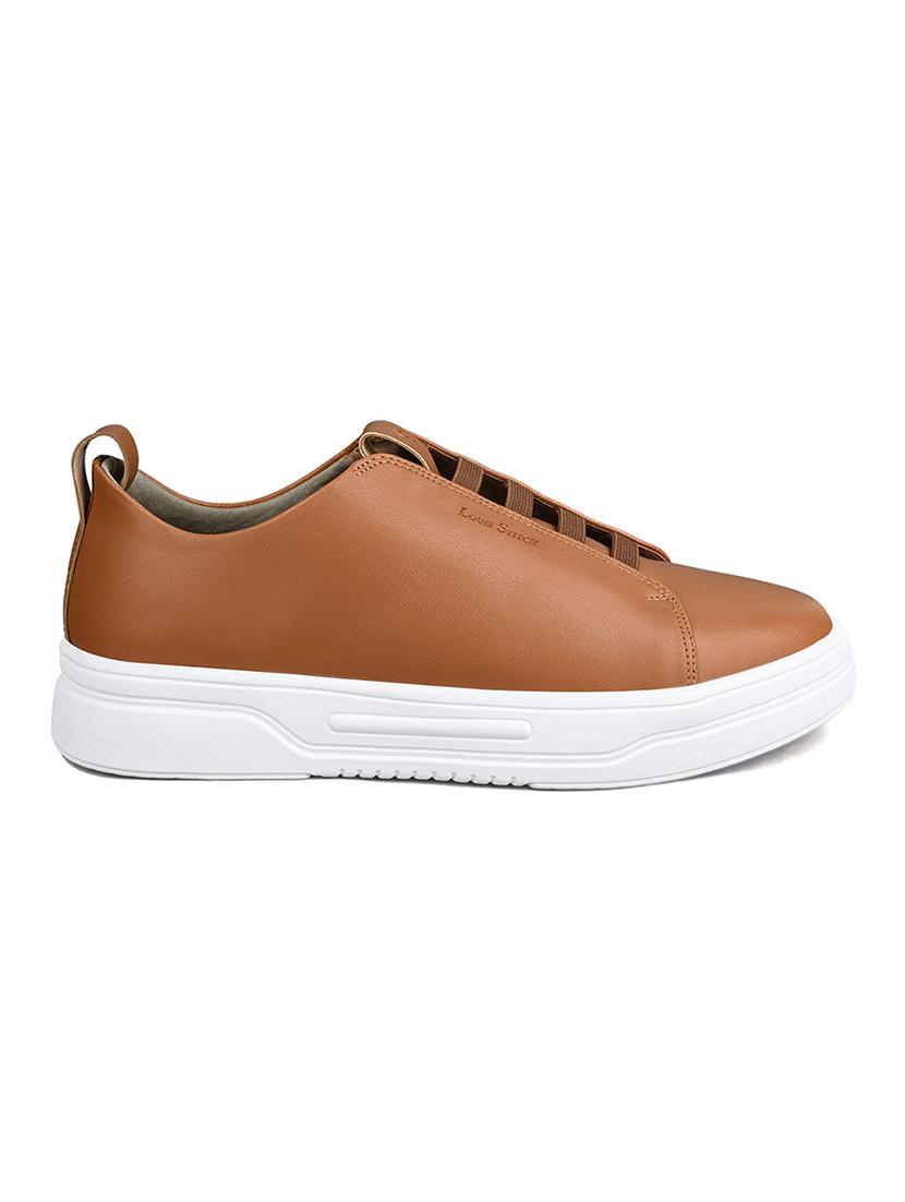 men solid brown slip on sneaker - 21981508 - Standard Image - 3