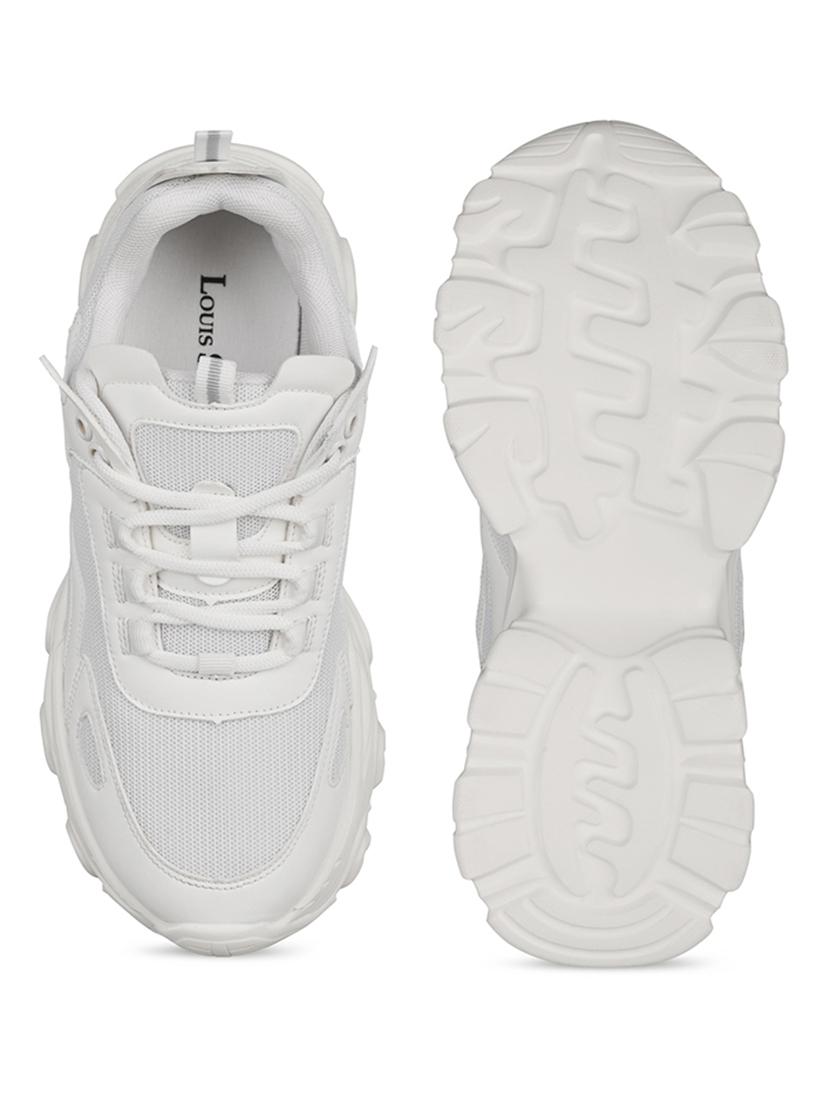 women white lace-up sneaker - 21981511 - Standard Image - 3