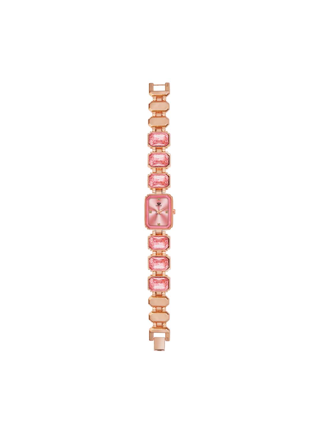 women rose gold dial bracelet watch - 21981563 - Standard Image - 3