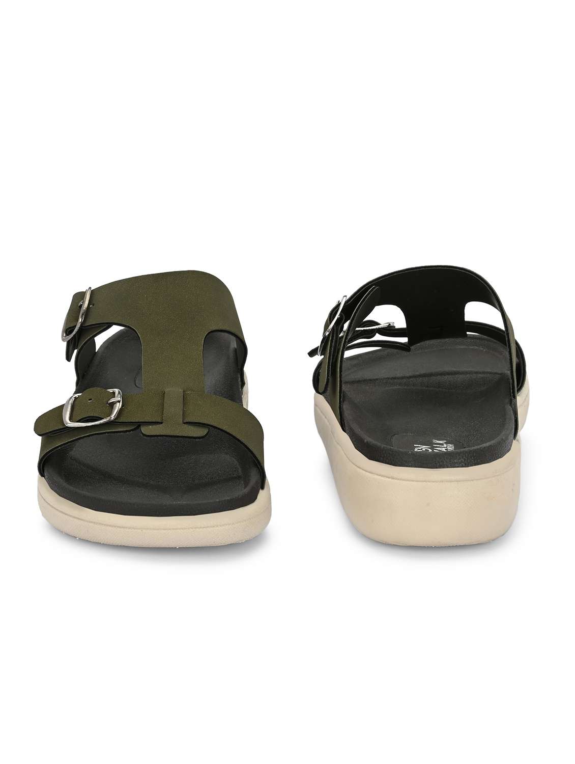 men solid slip on sandal - 21981680 -  Standard Image - 5