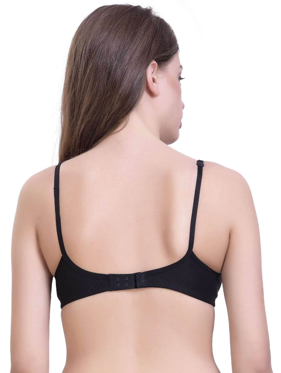 women pack of 3 solid lightly padded t-shirt bra - 21981732 -  Standard Image - 3