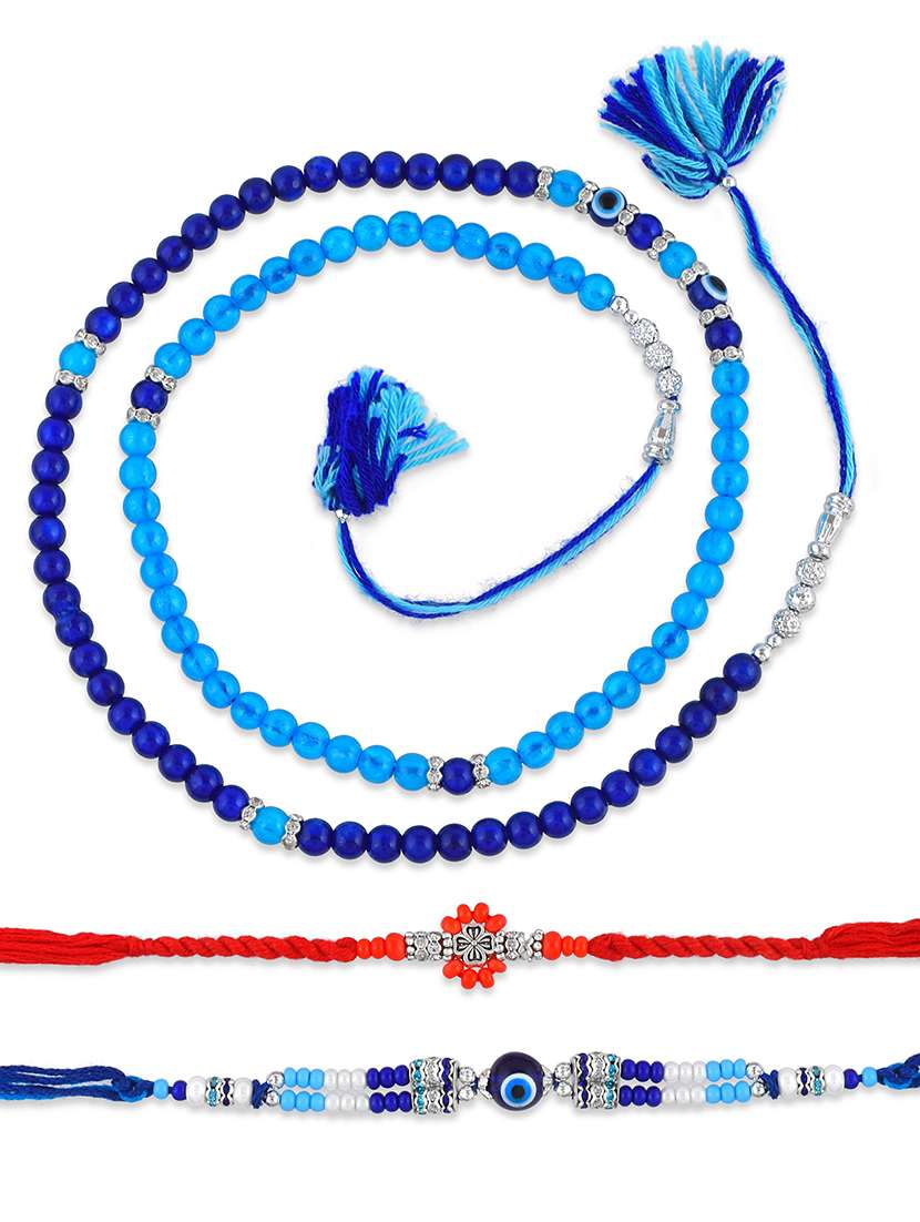 pack of 3 evil eye rakhi set - 21981744 - Standard Image - 3