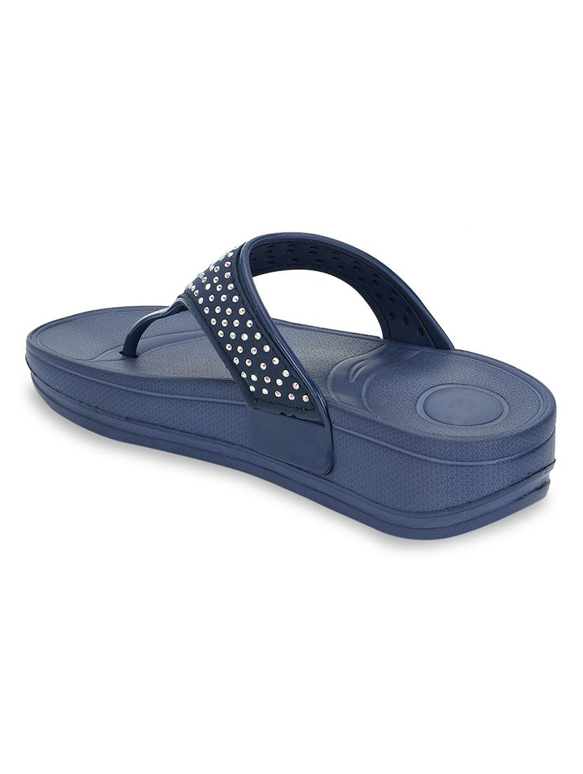 women embellished slip on flip flop - 21981888 - Standard Image - 3