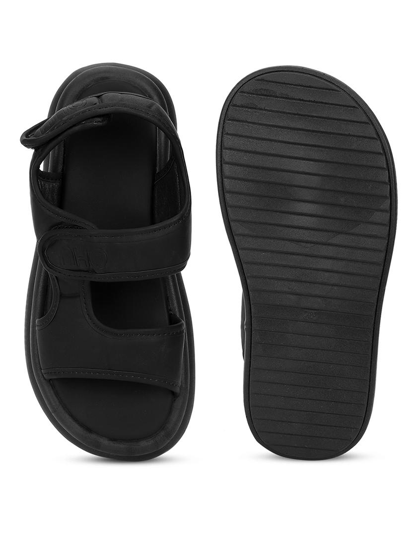 women black back strap platform sandal - 21981902 - Standard Image - 5