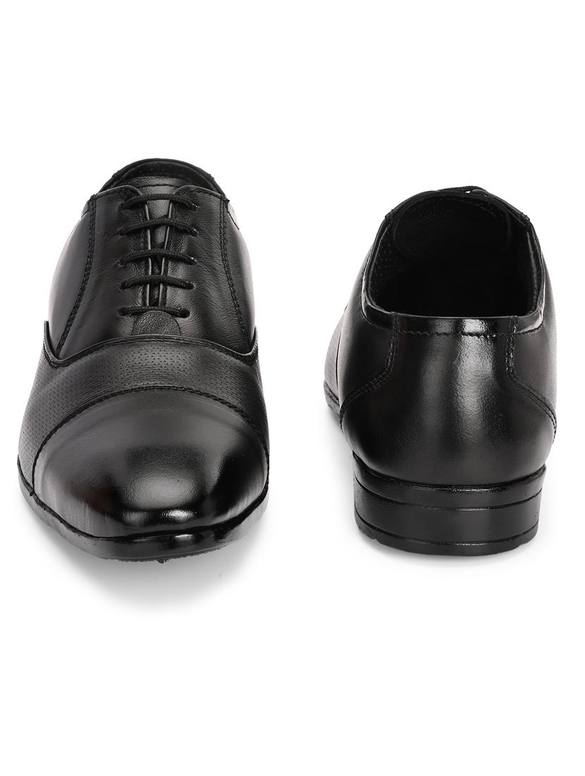 men black lace-up oxford - 21981937 - Standard Image - 3