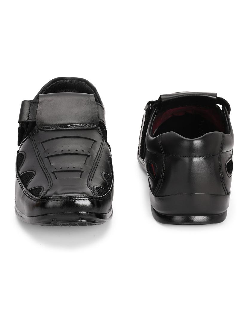 men black fisherman sandal - 21981939 - Standard Image - 3