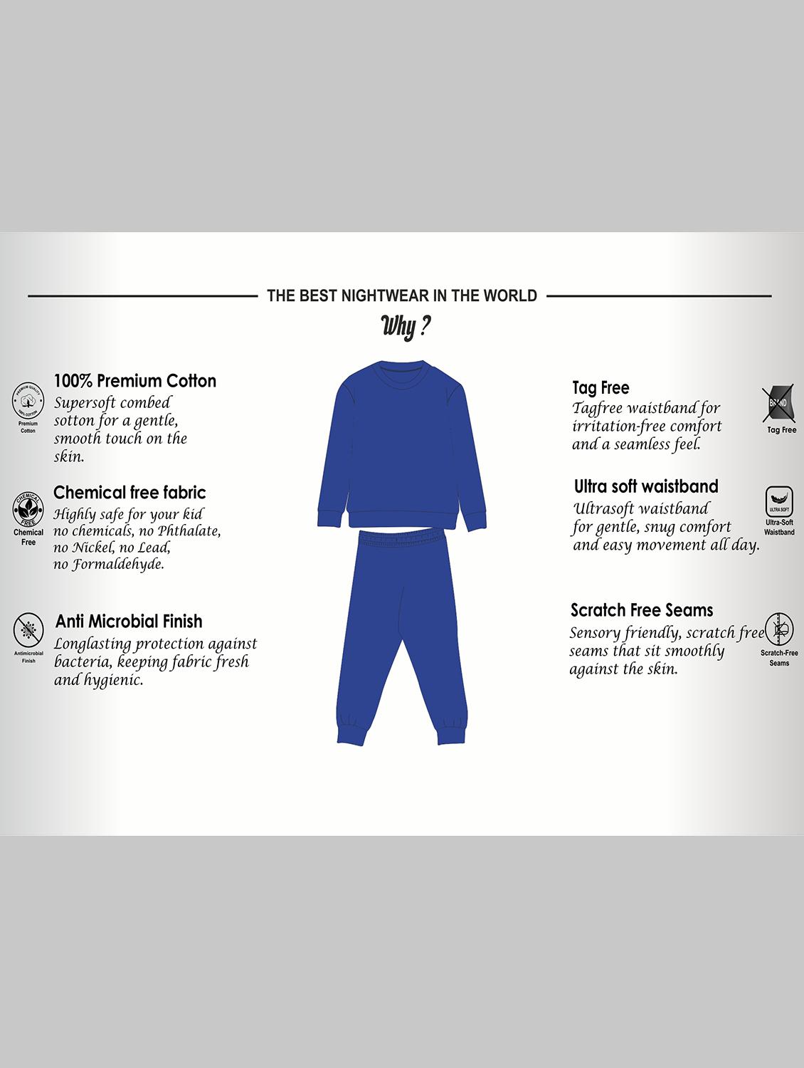 boys color block long sleeve full length co-ords set - 21982258 - Standard Image - 5