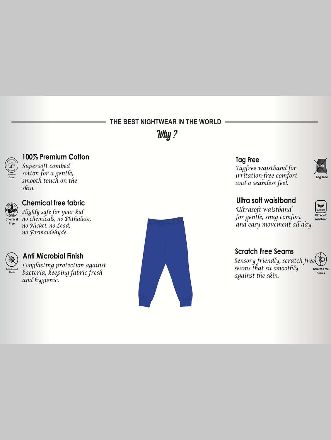 boys pack of 2 mid rise jogger - 21982259 - Standard Image - 5