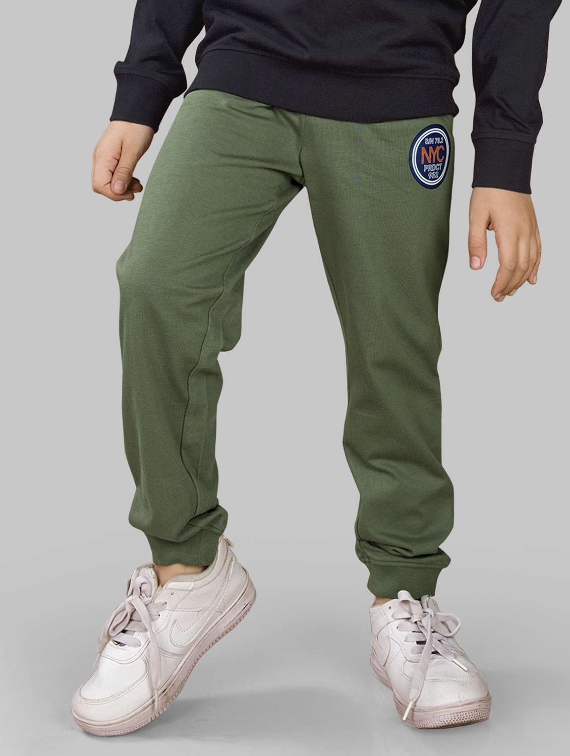 boys pack of 2 mid rise jogger - 21982260 -  Standard Image - 3