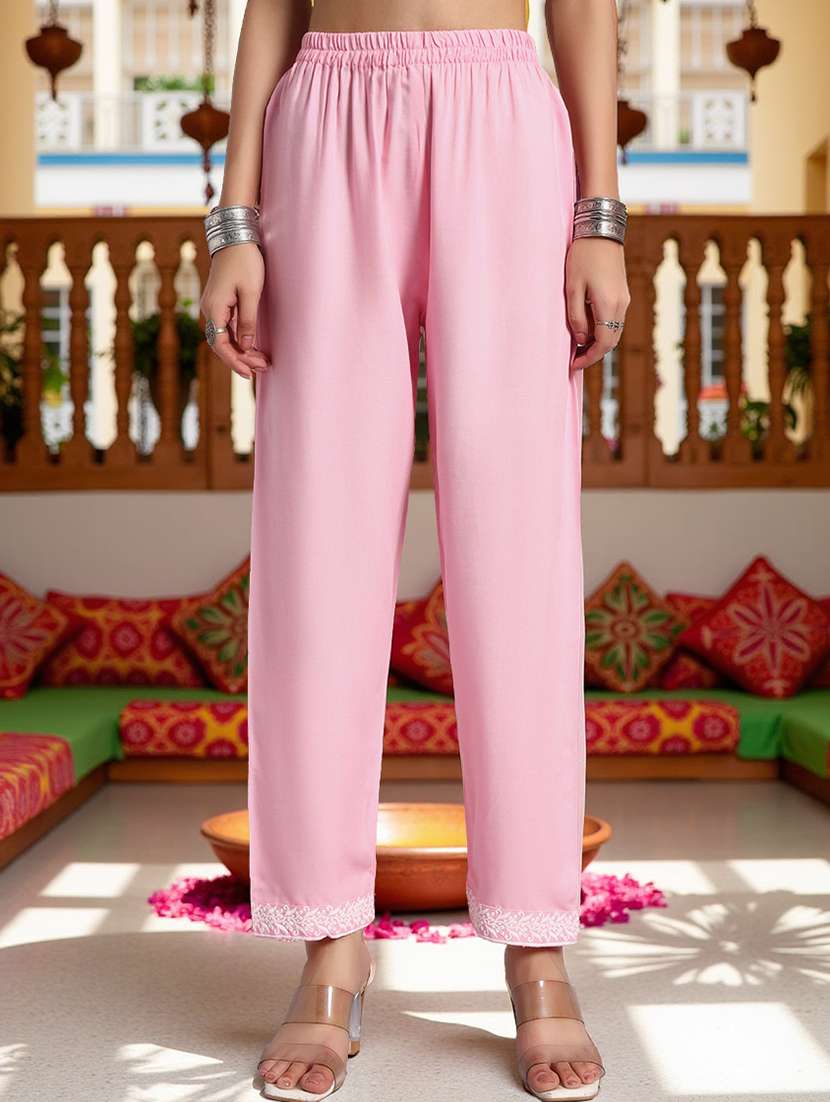 women three quarter sleeve kurta pant with dupatta set - 21982280 -  Standard Image - 3