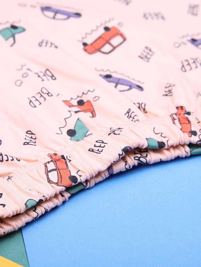 kids printed t-shirt and pajama co-ord set - 21982439 -  Standard Image - 5