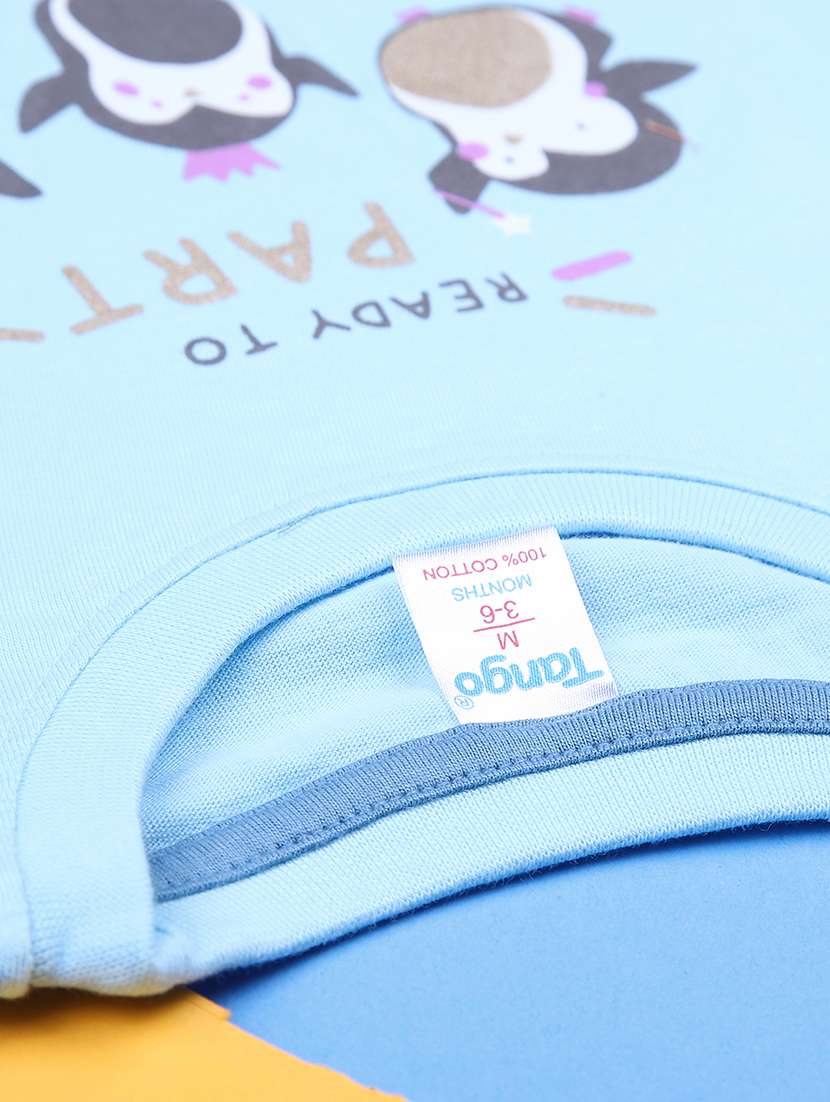 kids printed t-shirt and pajama co-ord set - 21982444 -  Standard Image - 5