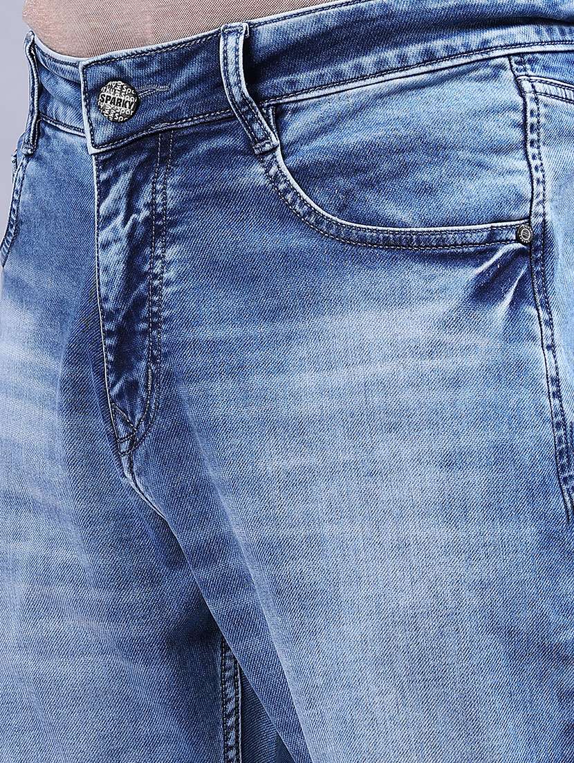 men washed mid rise full length jeans - 21982459 -  Standard Image - 5