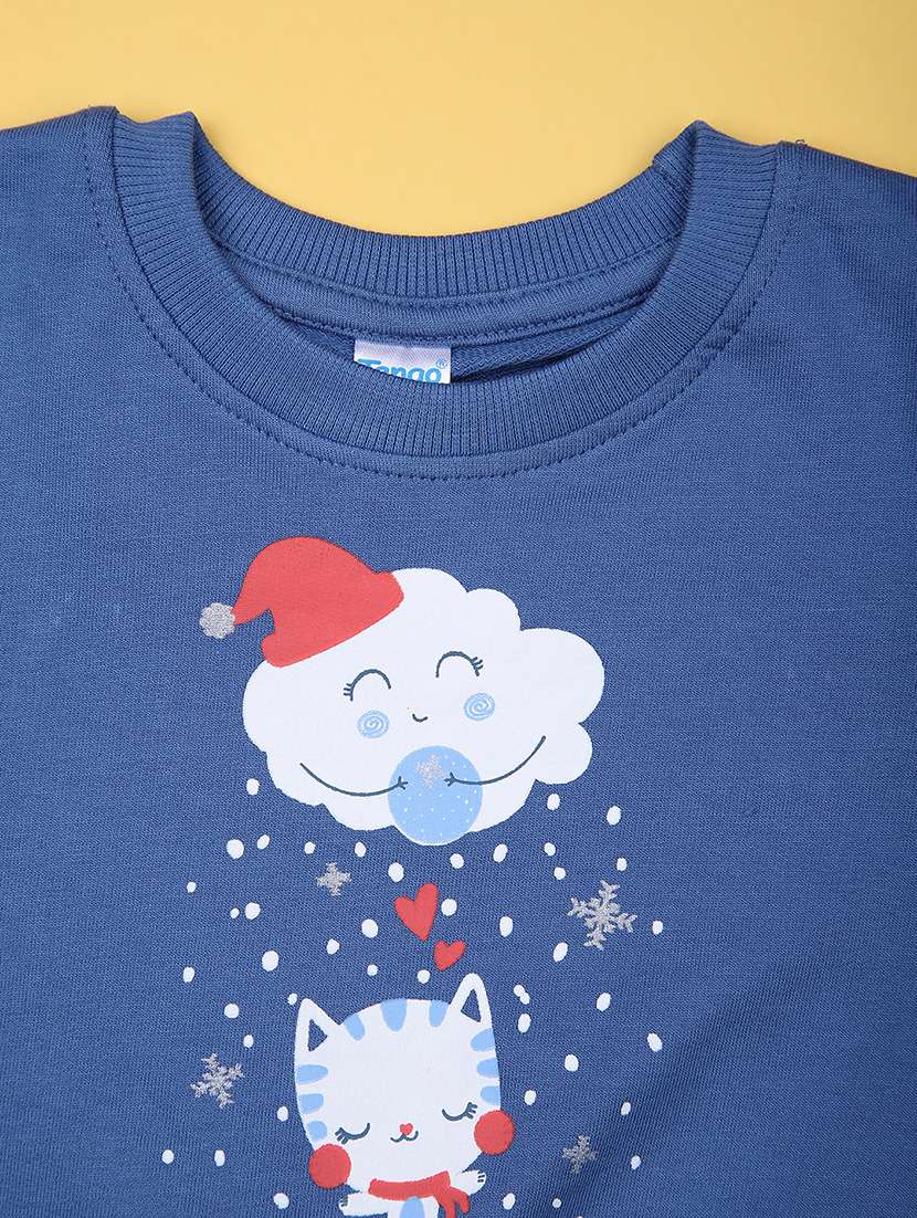 kids printed t-shirt and pajama co-ord set - 21982491 -  Standard Image - 3