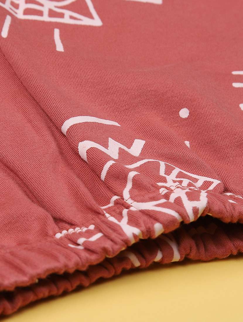 kids printed t-shirt and pajama co-ord set - 21982494 -  Standard Image - 3