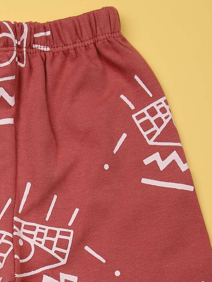 kids printed t-shirt and pajama co-ord set - 21982494 -  Standard Image - 5