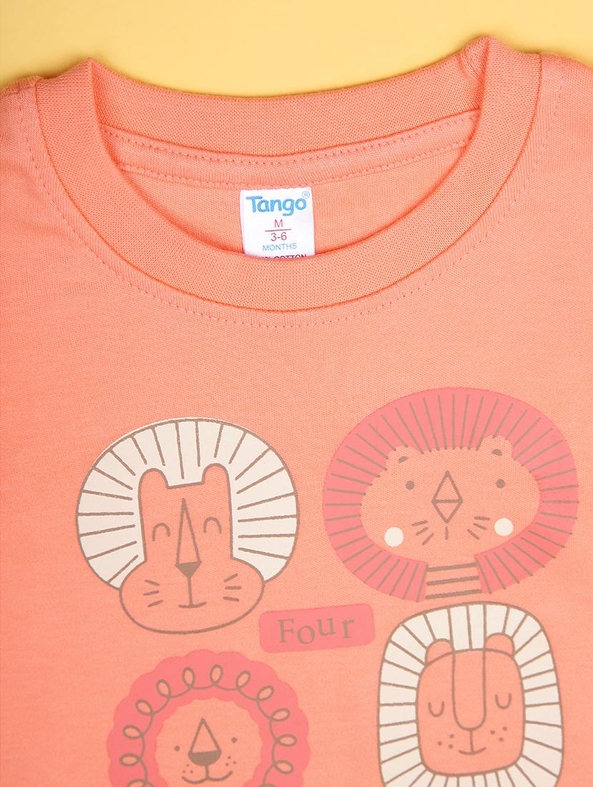 kids printed t-shirt and pajama co-ord set - 21982498 - Standard Image - 3